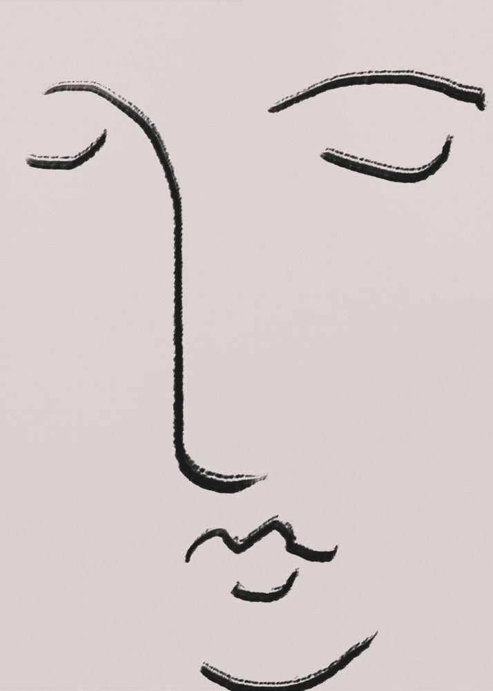 Closed Eyes | Canvas