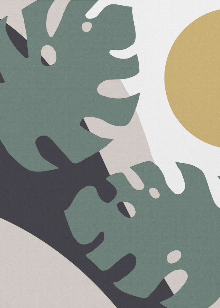 Monstera Cut Out 01 | Canvas