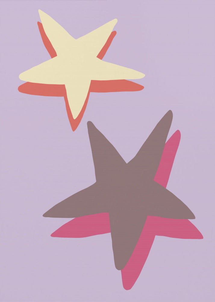 Lilac Star | Canvas