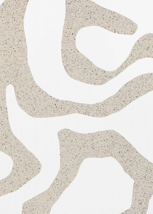 Sandy Contours | Poster