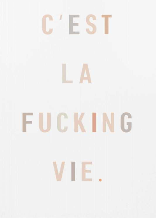 Life's Raw Essence | Canvas