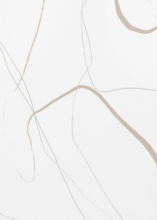 Subtle Flow Lines | Poster