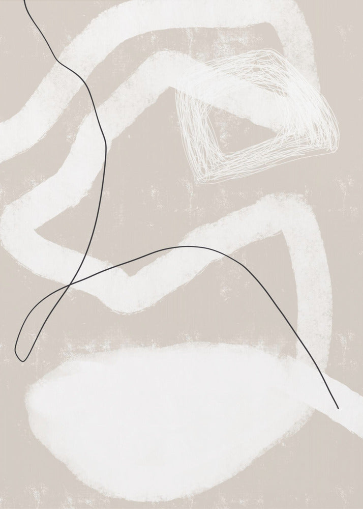 Organic Lines And Shapes | Canvas