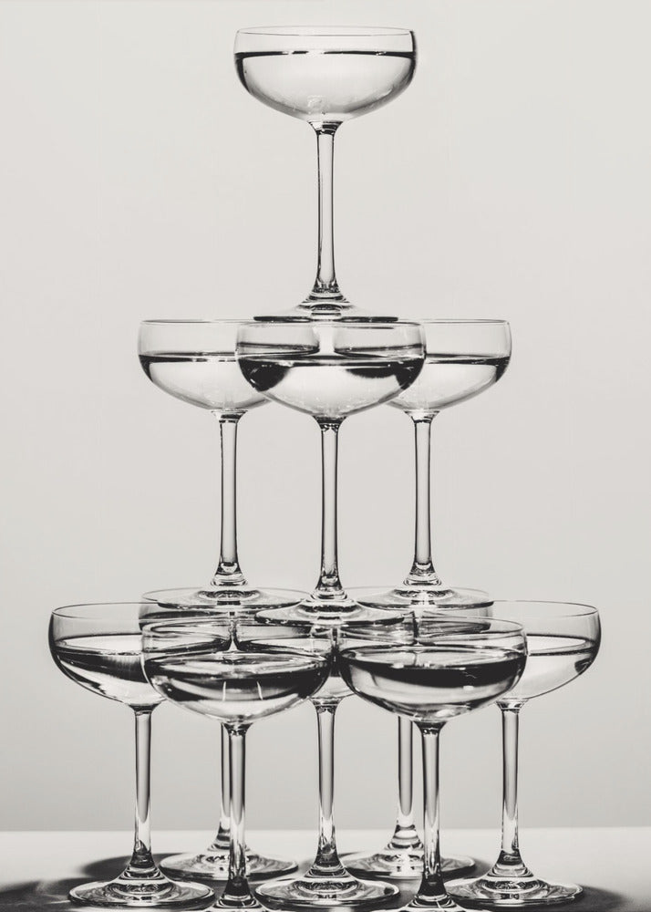 Champagne tower_6 | Canvas
