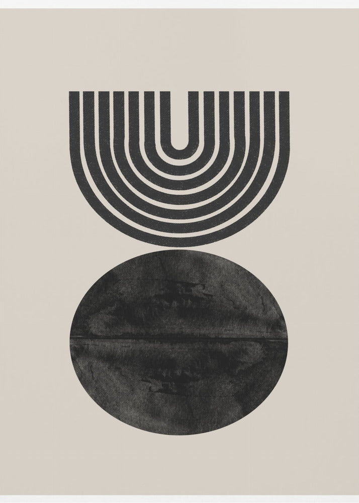 Monochrome Balance | Canvas