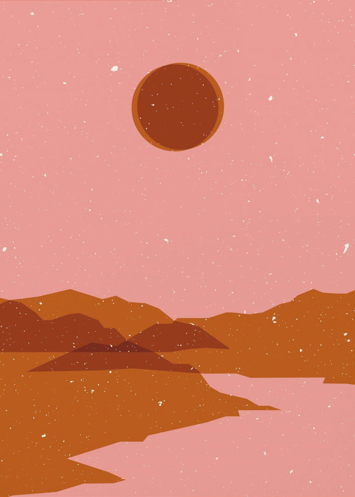 Moon landscape | Canvas