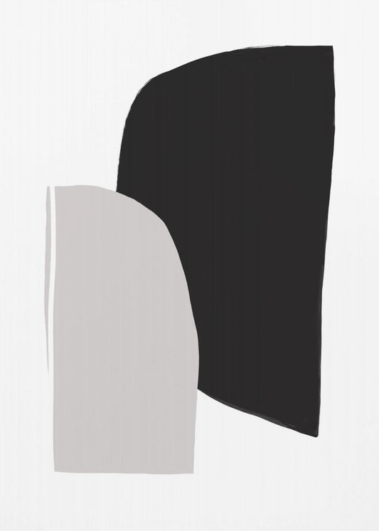 Monochrome Shapes | Poster