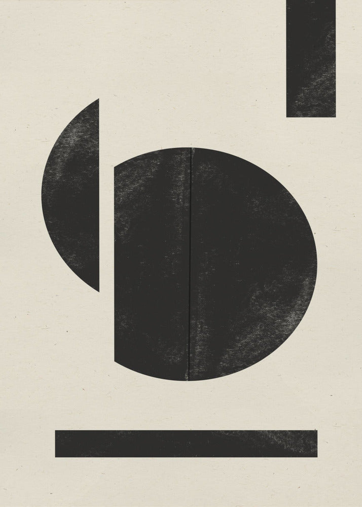 Geometric Contrast | Canvas