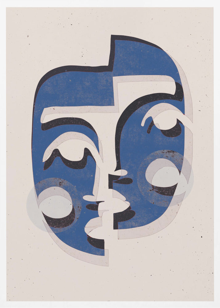 Fragmented Faces | Canvas