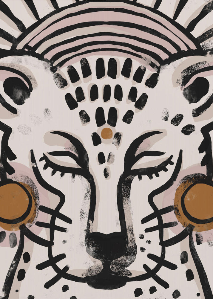 Leopard's Tranquility | Canvas