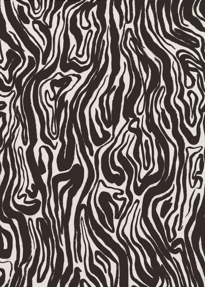 Zebra Waves | Canvas