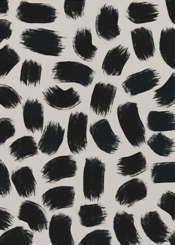 Monochrome Strokes | Canvas