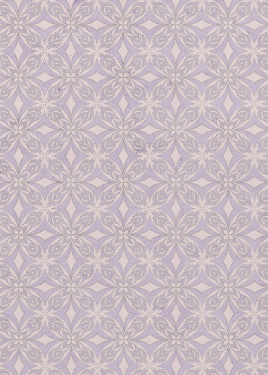 Lavender Blossom Tessellation | Canvas