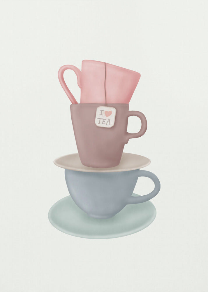 I Love TEA | Poster