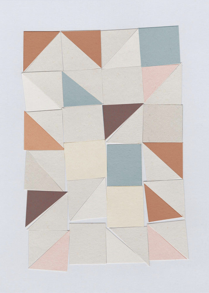 Pastel Geometrics | Canvas