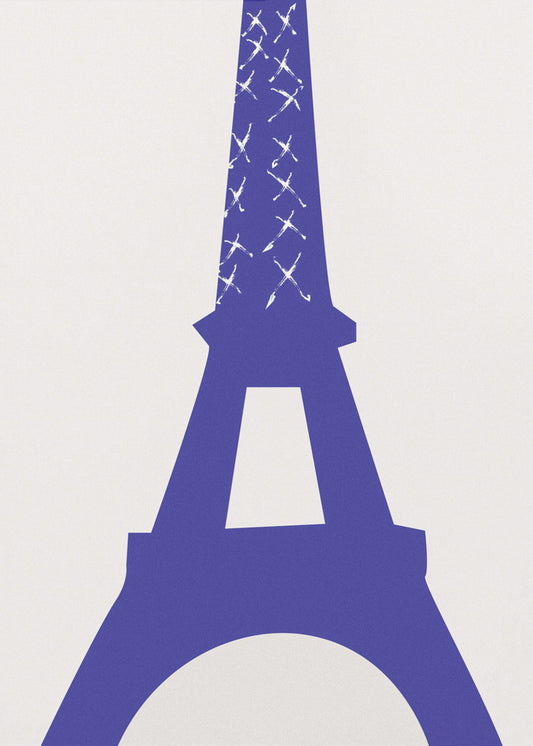 Eiffel Bleu | Canvas