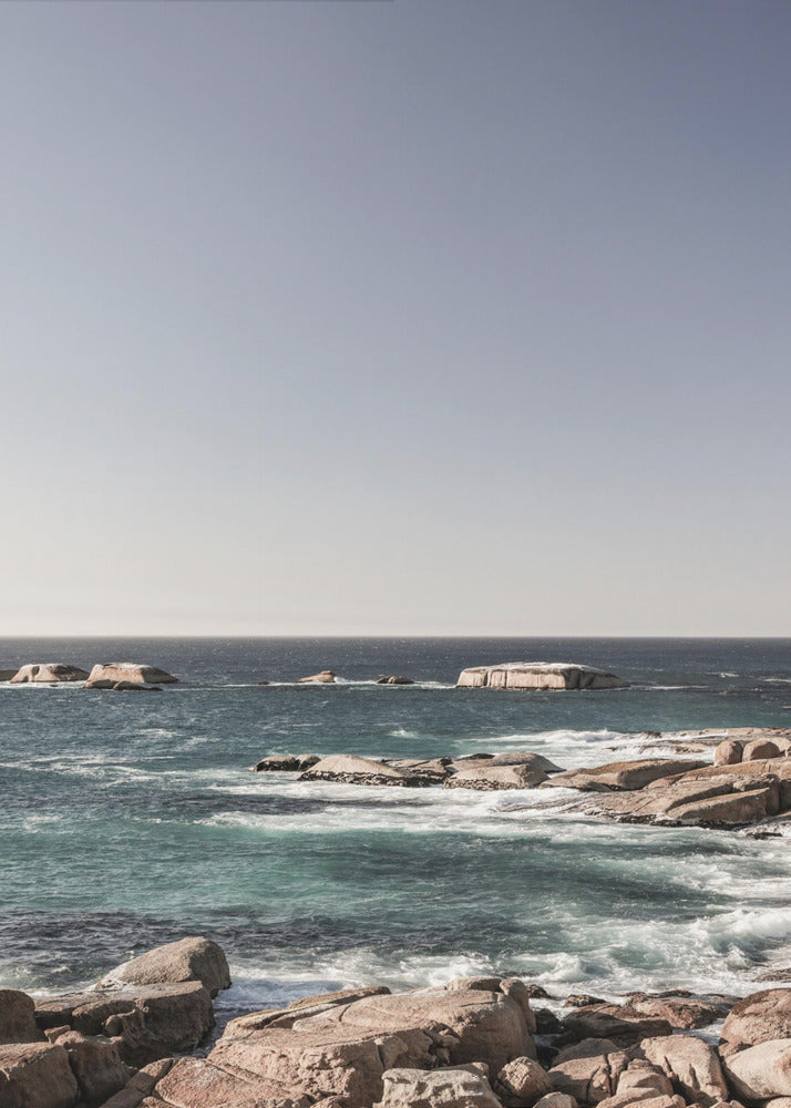 Rocky Coast Serenity | Poster