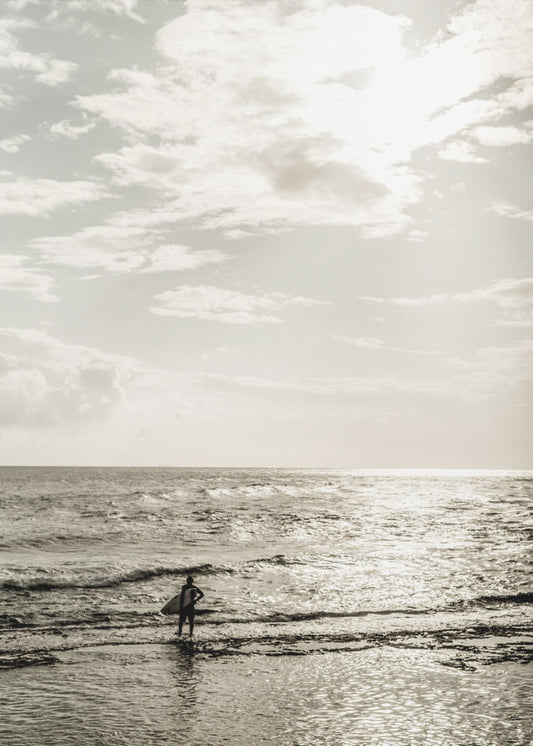 Surfer's Dawn Peace | Poster