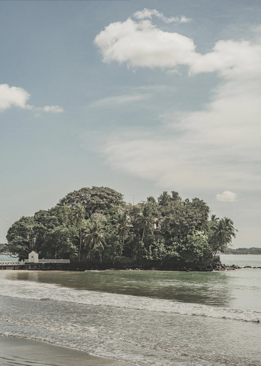 Serene Island landscape | Canvas