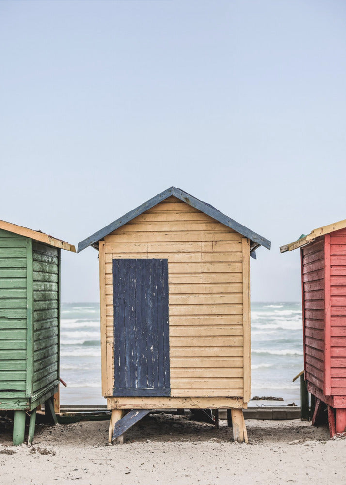 Colorful Beach Huts | Canvas