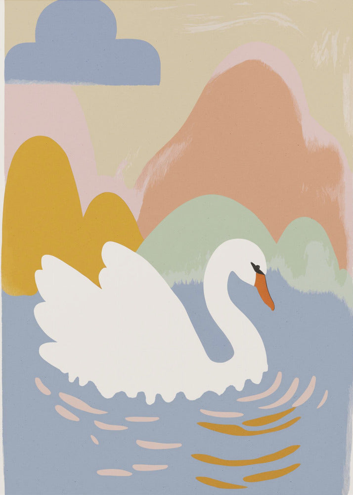 Swan's Dreamscape | Poster