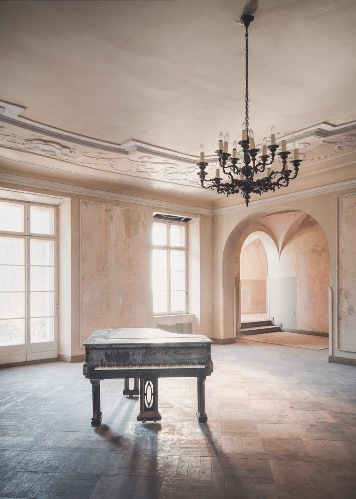 Piano in an Abandoned Castle | Poster