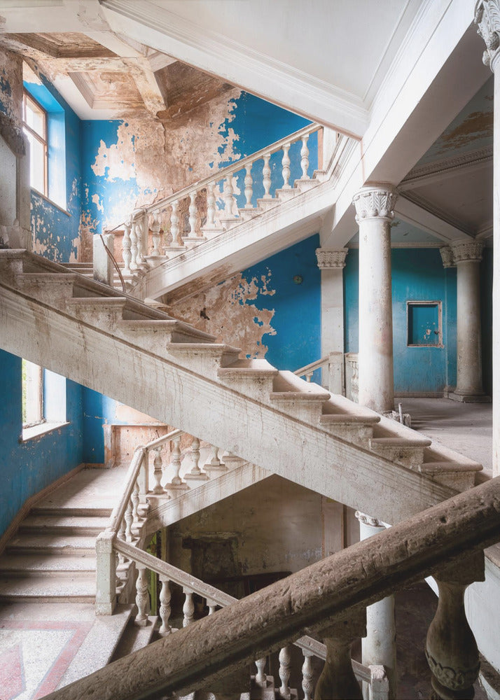 Blue Staircase | Poster