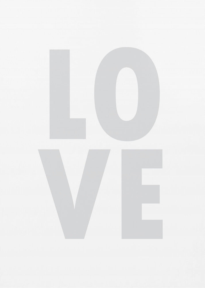 Lovegray2f Oju 2x3 | Poster