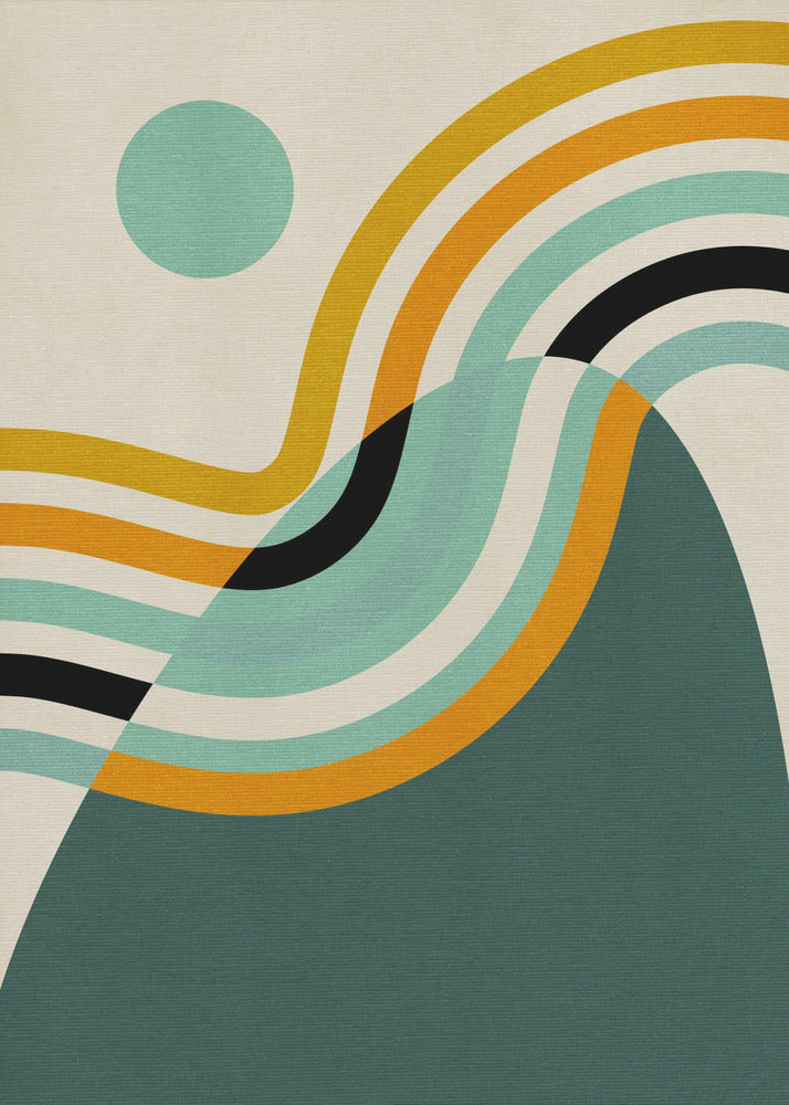 Rainbow Plus Shapes2 | Canvas