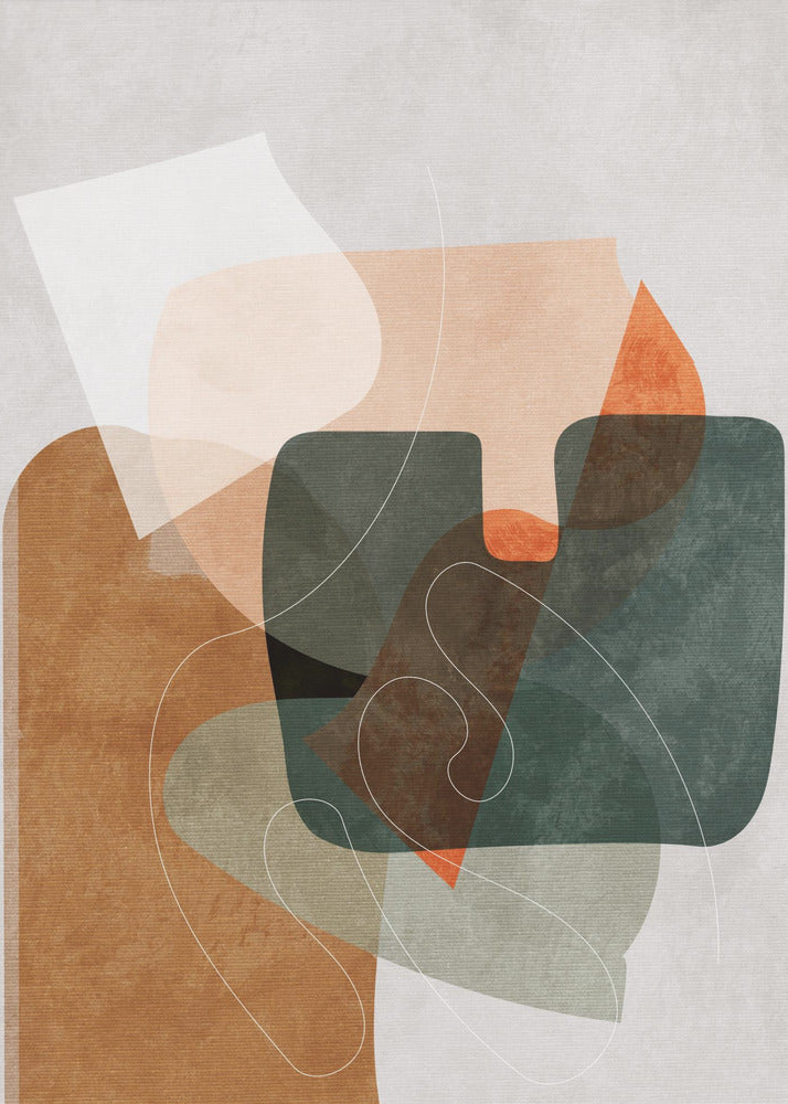 Nature Friendly Terracotta 4 Aquarell Kopie | Canvas