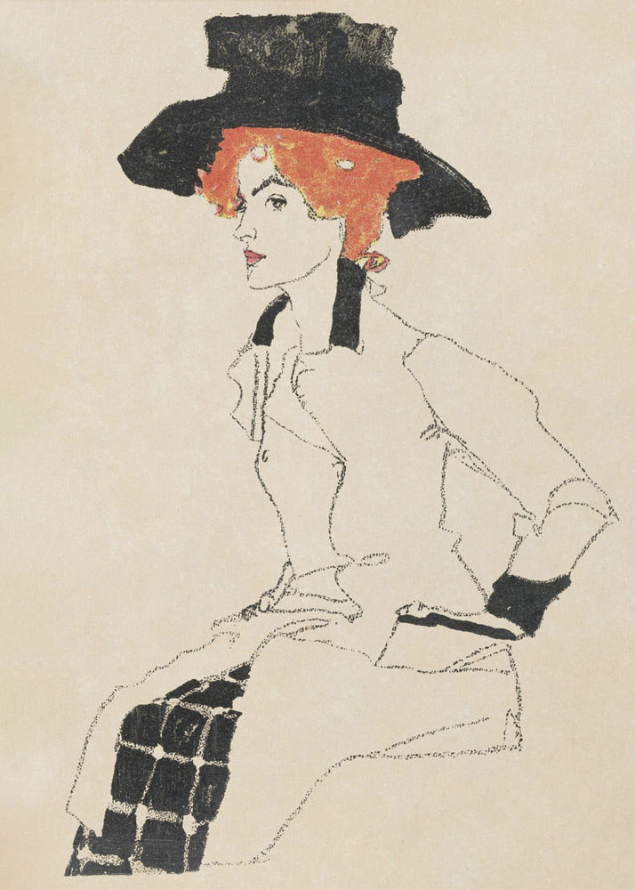 Portrait of a Woman 1910 | Poster