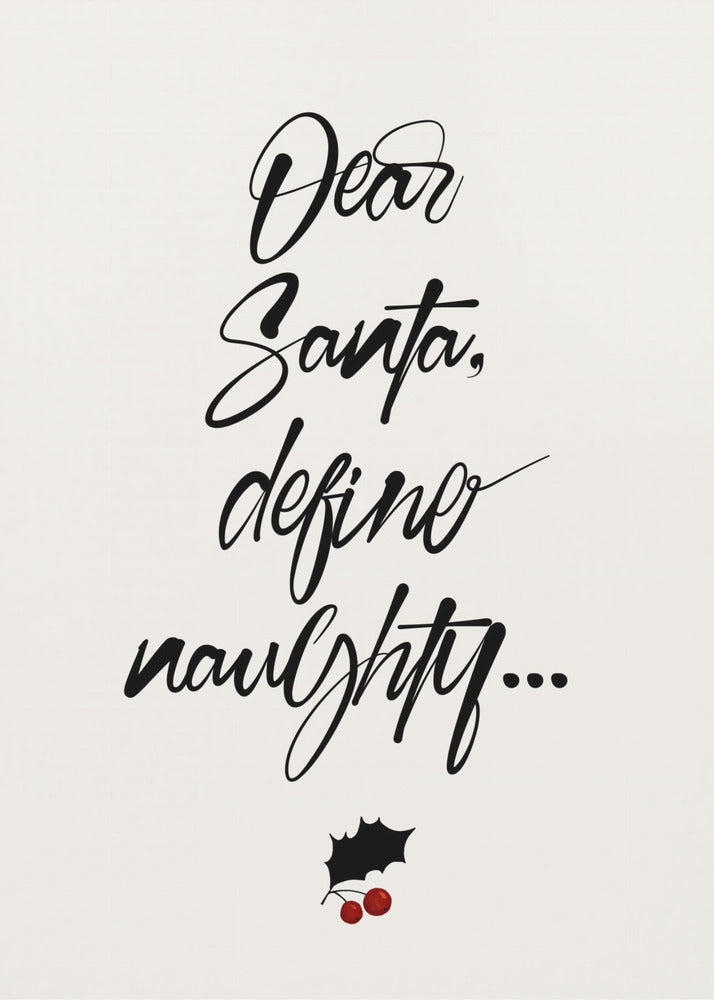 Dear Santa | Canvas