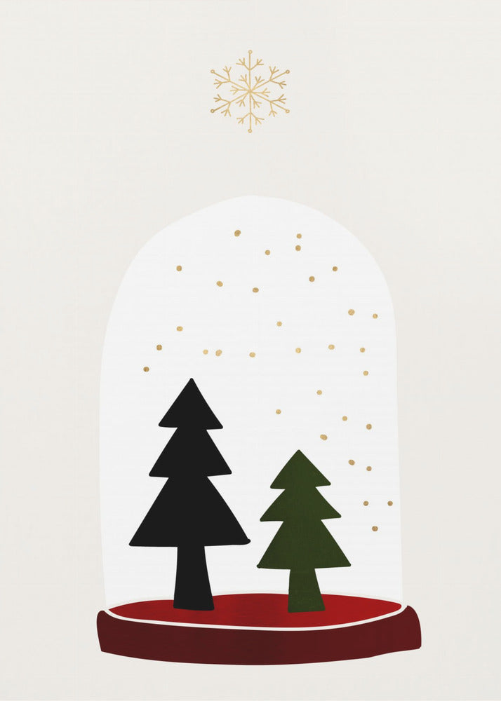 Dancing Snowflakes | Canvas