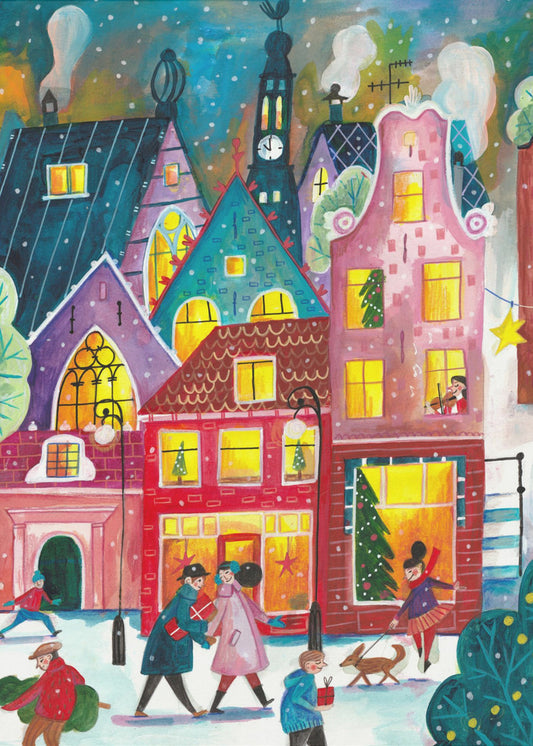 Christmas in Amsterdam | Poster