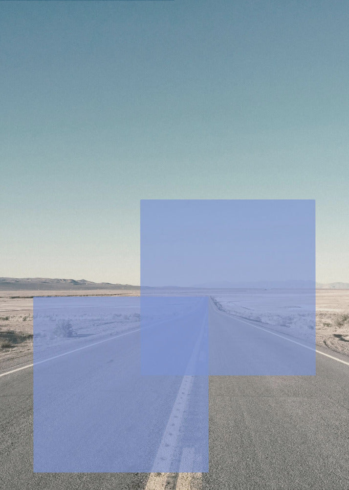 Desert Horizon Blocks | Poster