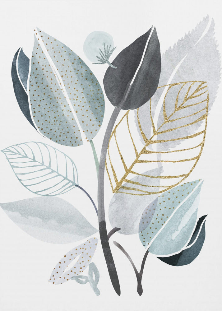 Forest Bouquet Collage 3 | Poster