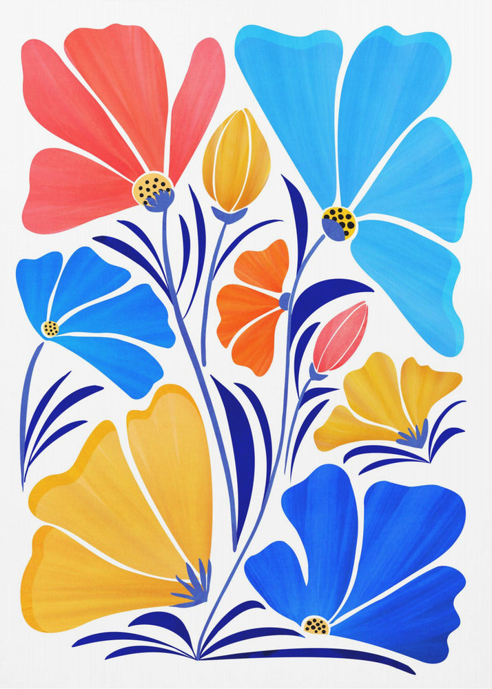 Garden Party Riot | Canvas