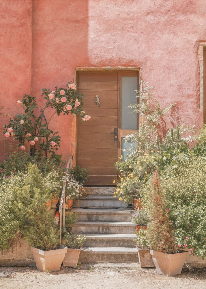 The Pink House | Canvas