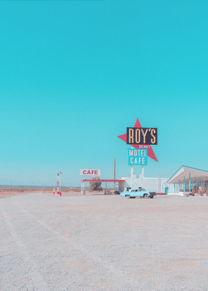 Roy's Motel Cafe Vintage Sign | Poster