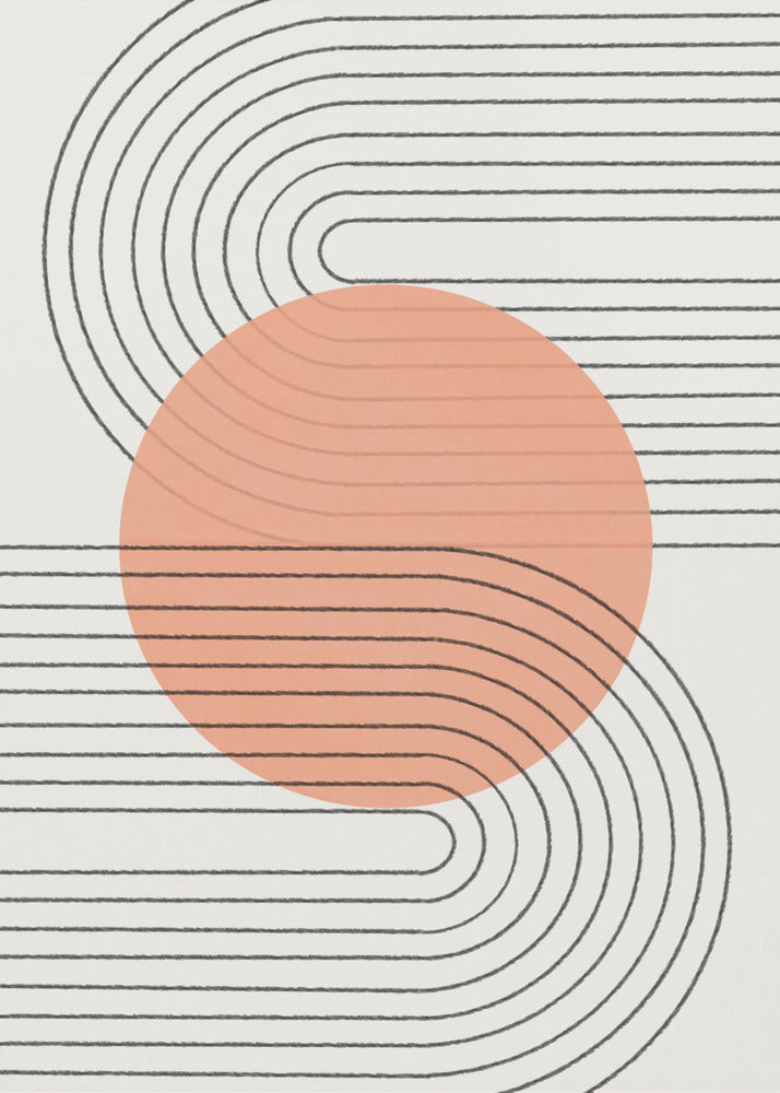 Curved Harmony | Canvas