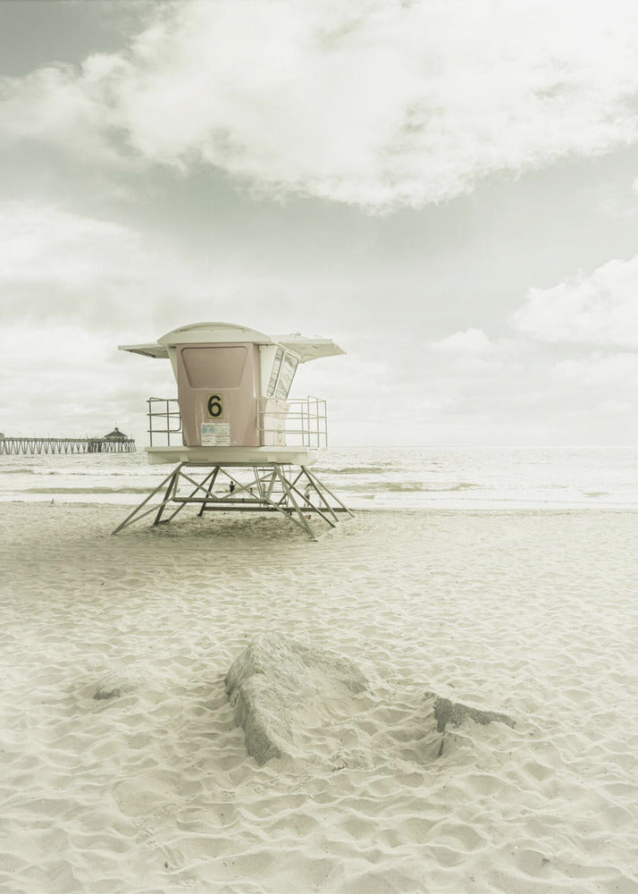 CALIFORNIA Vintage Imperial Beach | Canvas