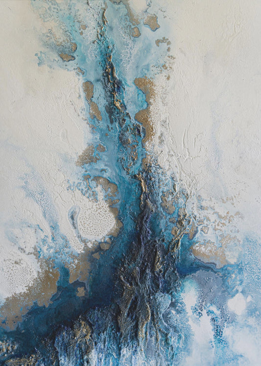 Coastal relief art - Release | Poster