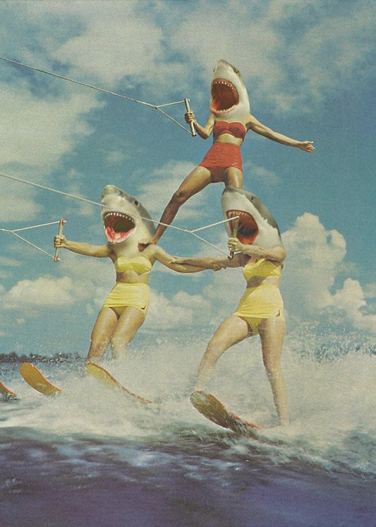 On Evil Beach - Shark Attack | Poster