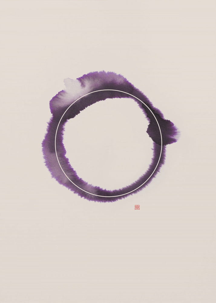 Circle N°3 | Rose | Canvas