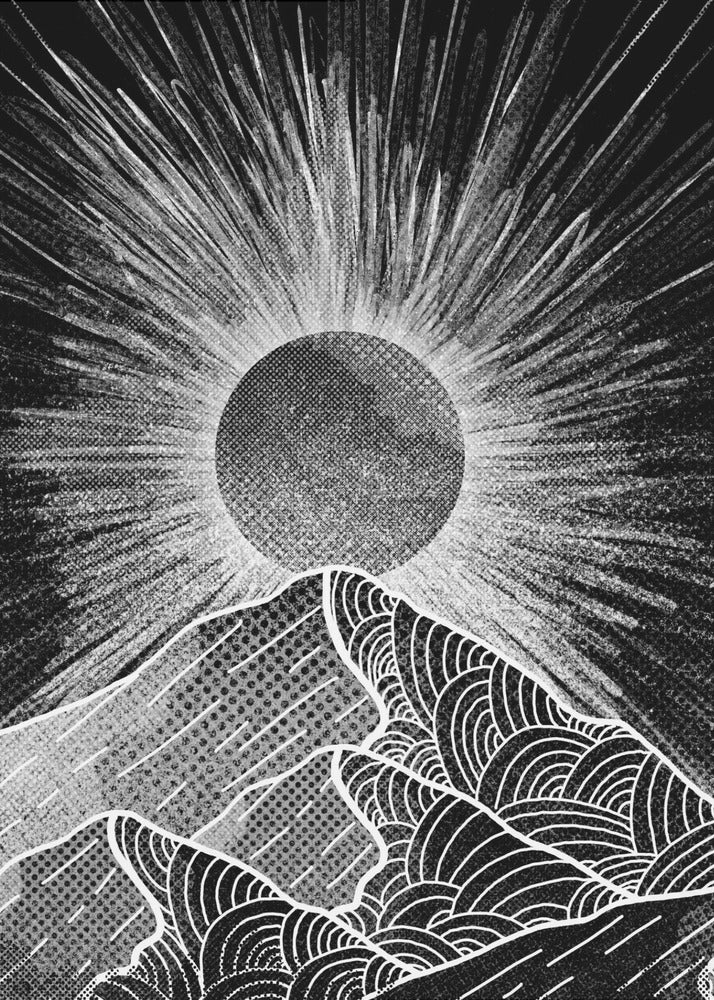 The Sunburst Peak | Poster