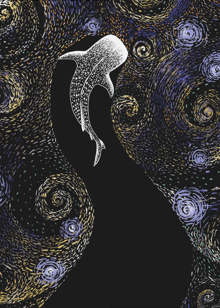 Star Eater In Van Gogh Style Colored | Poster