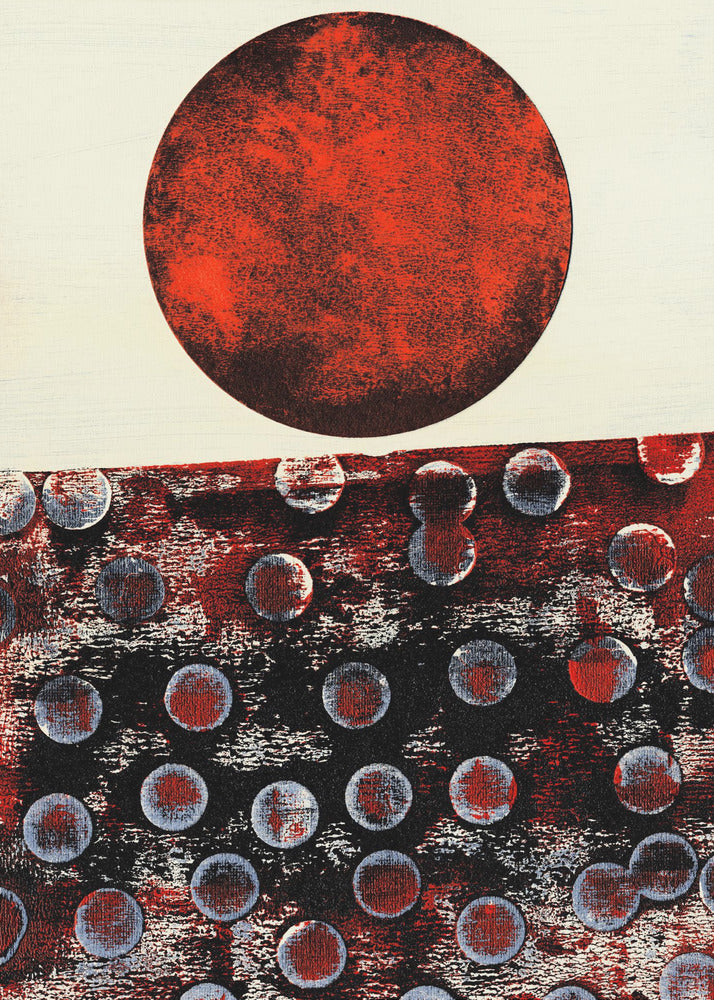 Abstract Artwork With Geometric Composition | Poster