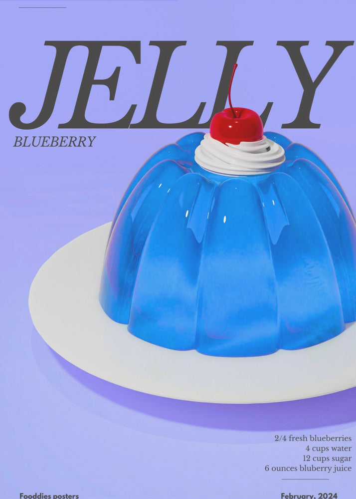Blue Jelly | Poster