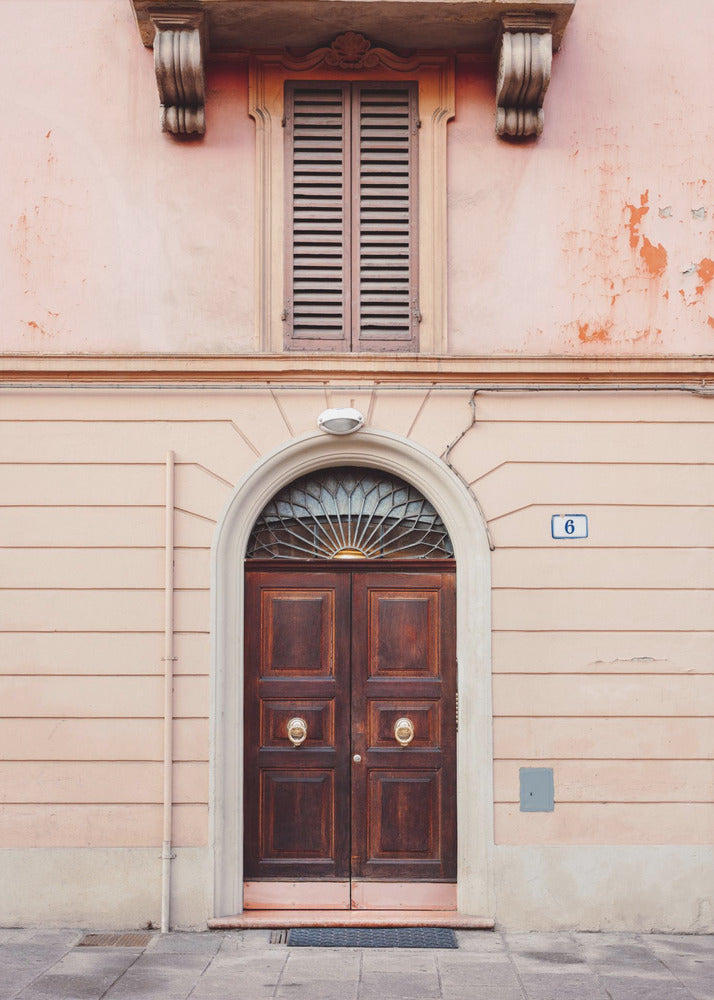 Bologna in Pink | Italy travel photography | Poster