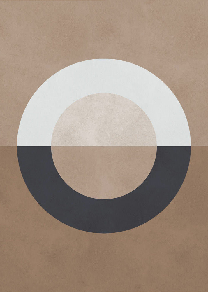 Brown geometry 8 | Poster